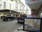 Hawaii Artist Mark N Brown Hawaiian Plein Air Fine Art Painting Honolulu 59