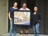 Hawaii Artist Mark N Brown Hawaiian Plein Air Fine Art Painting Honolulu 61