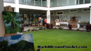 Hawaii Artist Mark N Brown Plein Air Fine Art Painting 04