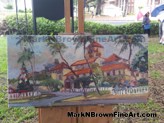 Hawaii Artist Mark N Brown Plein Air Fine Art Painting 15