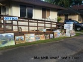 Hawaii Artist Mark N Brown Plein Air Fine Art Painting 20