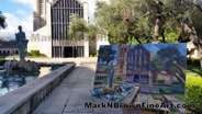 LIVE WEDDING PAINTING - Hawaii Artist Mark Brown Plein Air Painting Winter 2017 Photos 07