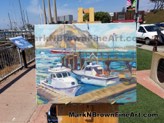 PLEIN AIR PAINTING - CALIFORNIA -Hawaii Artist Mark Brown Plein Air Painting Winter 2017 Photos 10