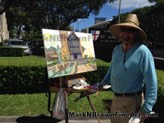 PLEIN AIR PAINTING - Hawaii Artist Mark Brown Plein Air Painting Winter 2017 Photos 19